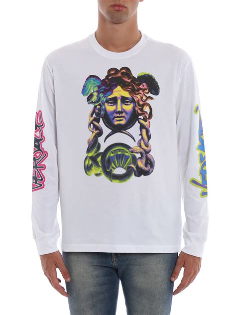 versace graffiti t shirt|authentic Versace shirts.